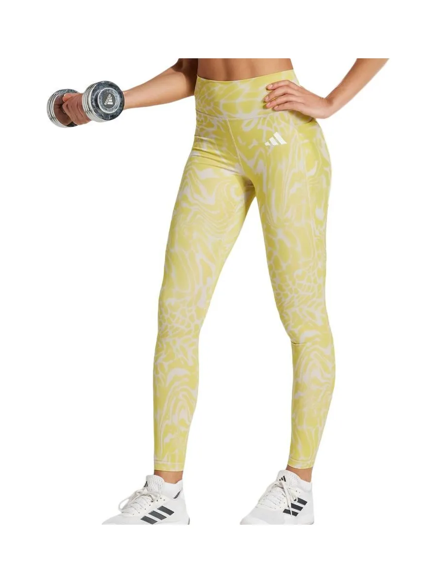 Legging Jaune Femme Adidas We 1/1 2