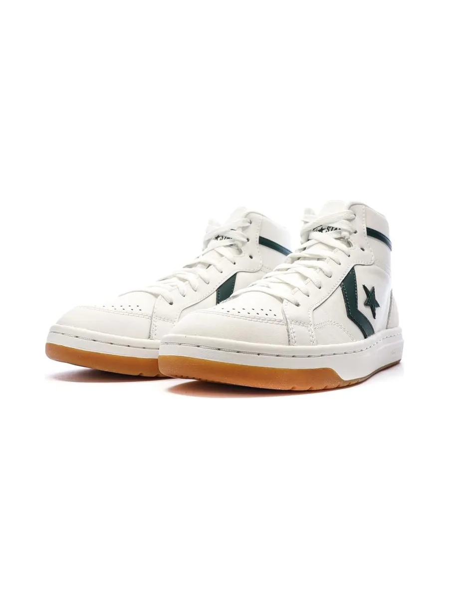 Baskets Blanc/Vert Homme Converse Pro Blaze 7