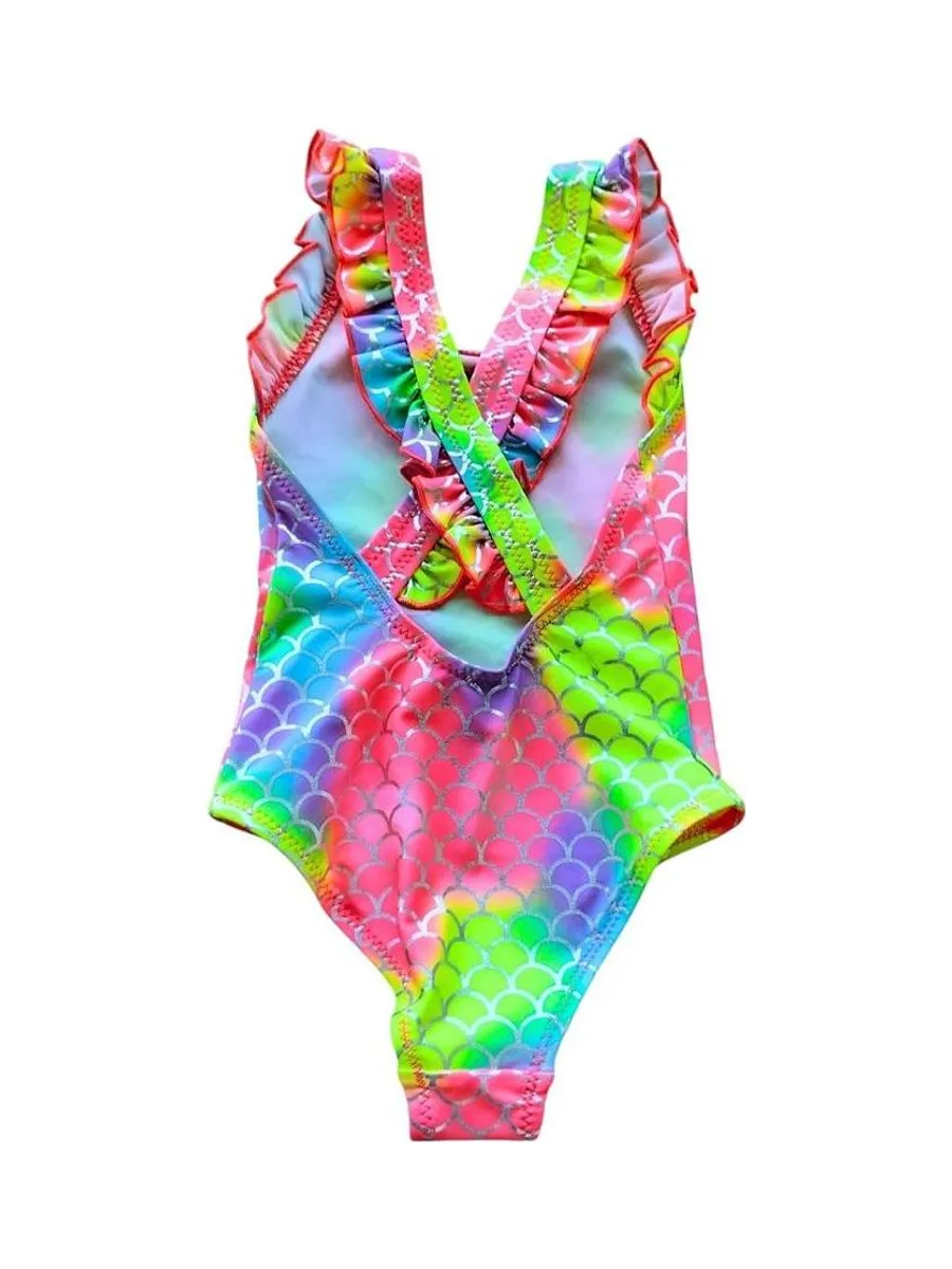 Maillot de bain Multicolore Fille Lagon Bleu Ninon 2