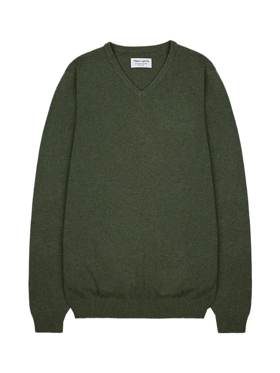 Pull Kaki Homme Teddy Smith Pulser 3 2