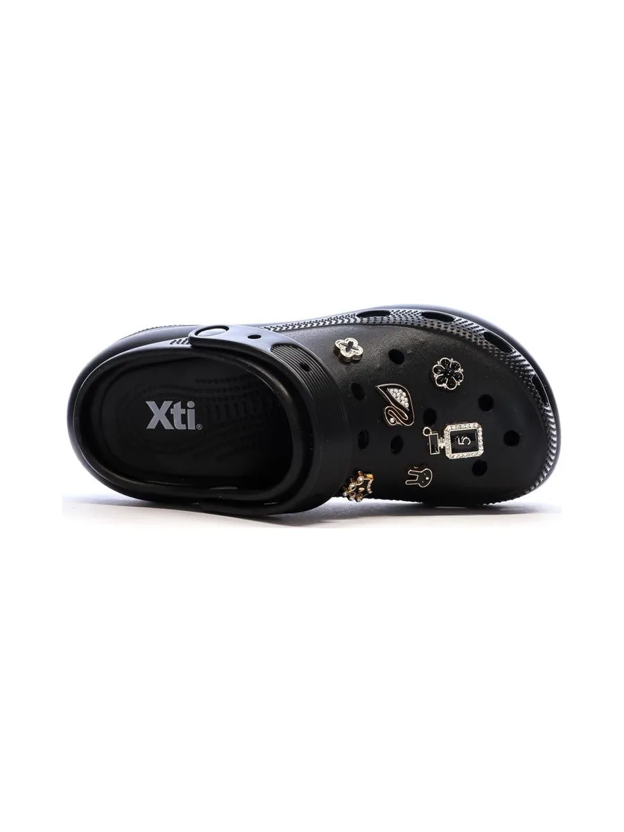 Sabots à Plateforme Noir Femme XTI 143888 5