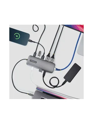 USB-C to Dual-DP Multiport Hub 100W 4