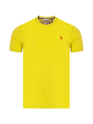 T-Shirt Jaune Homme US Polo ASSN Luca 1
