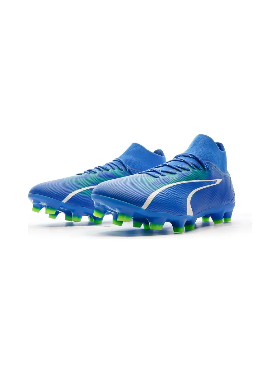 Chaussures de Football Bleu/Blanc/Noir Homme Puma 107422 6