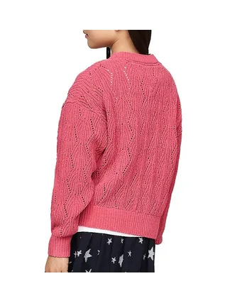 Pull Rose Fille Tommy Hilfiger Chenille 2