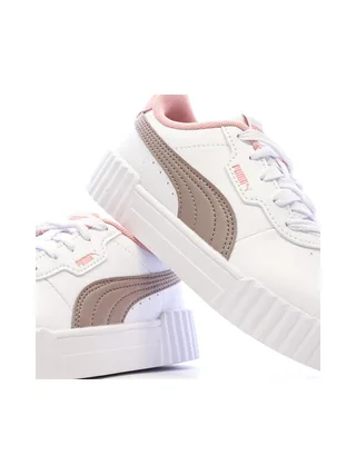 Baskets Blanc Fille Puma Carina 3.0 7