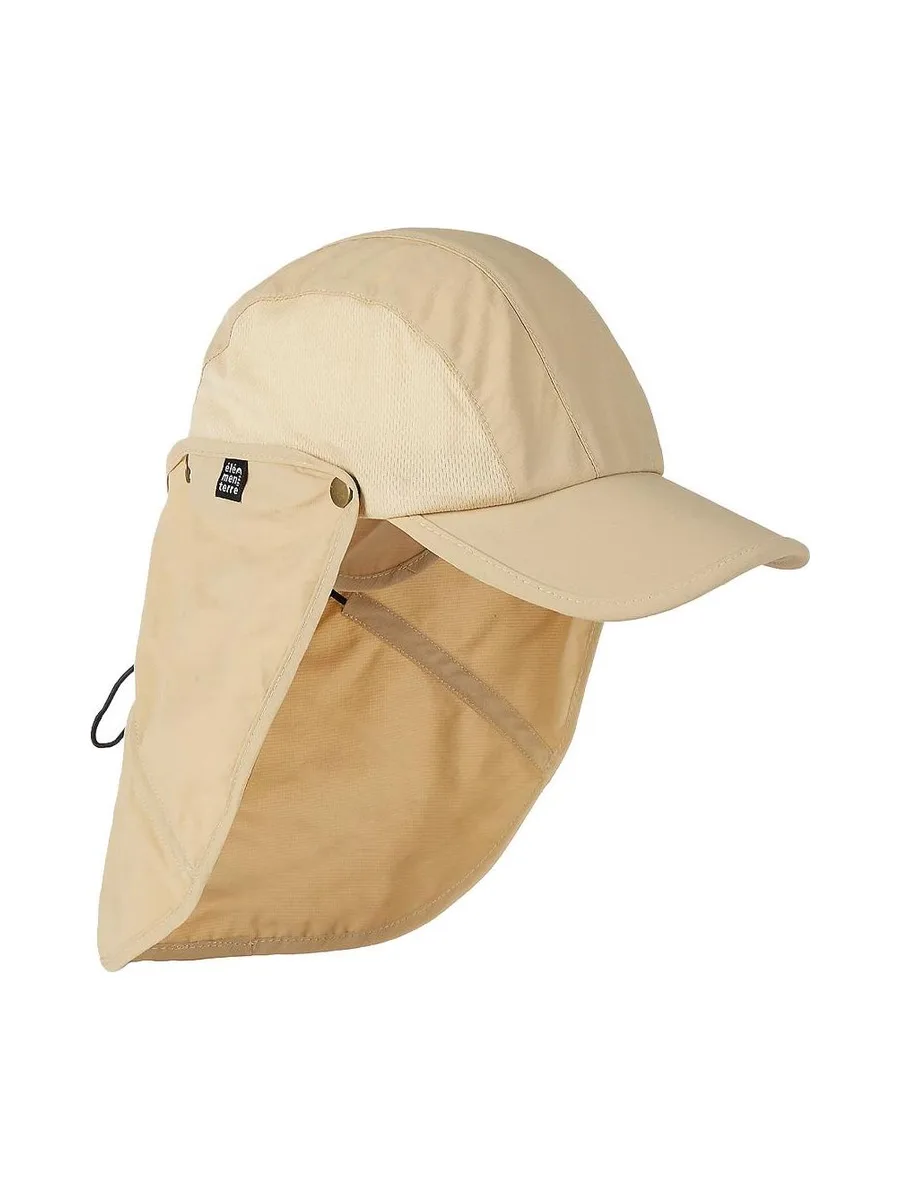 Casquette Anti-UV Beige Enfant Éléa M'en Terre 2