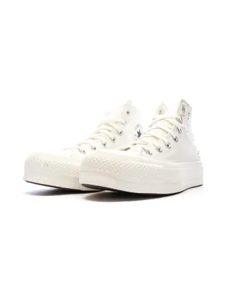 Baskets Blanches Femme Converse Chuck Taylor All Star Perles 6