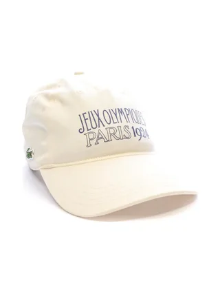 Casquette Beige Lacoste JO 1924 2