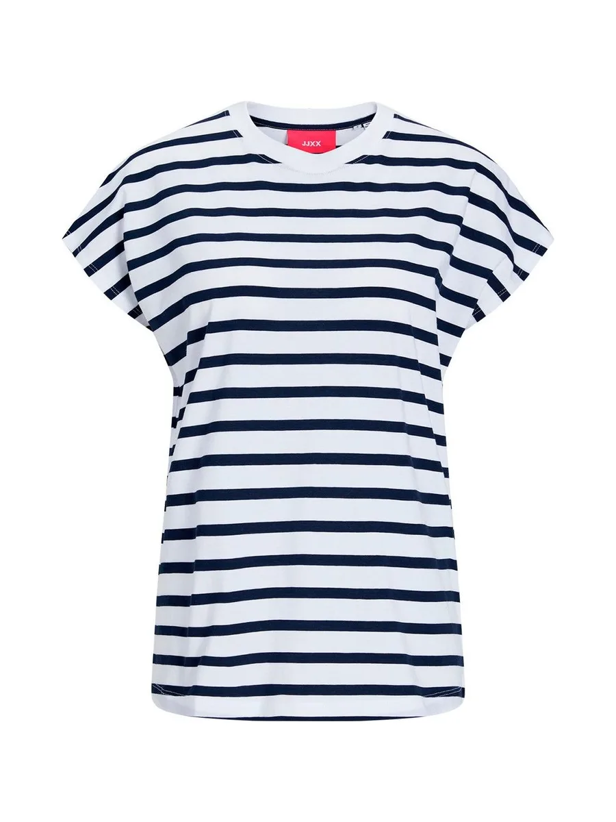 T-shirt JJXX Astrid Stripe Boxy 4