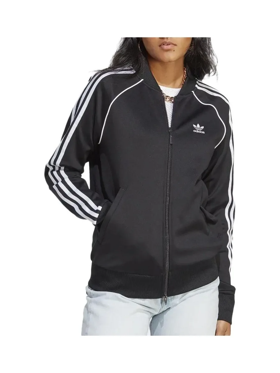 Veste Noire Femme Adidas IB5912 2