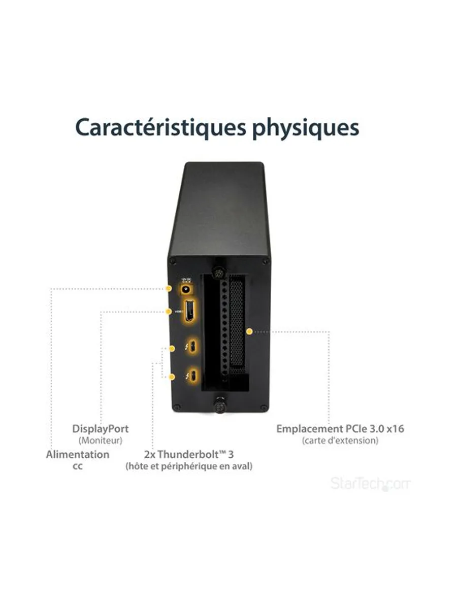 Expansion Chassis Thunderbolt 3 PCIe DP 10