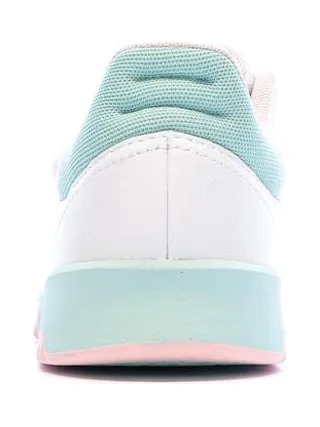 Baskets Blanche/Rose Fille Adidas Tensaur Sport 2.0 3