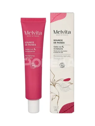 Melvita Source De Roses Revitalizing Night Gel 40ml 1