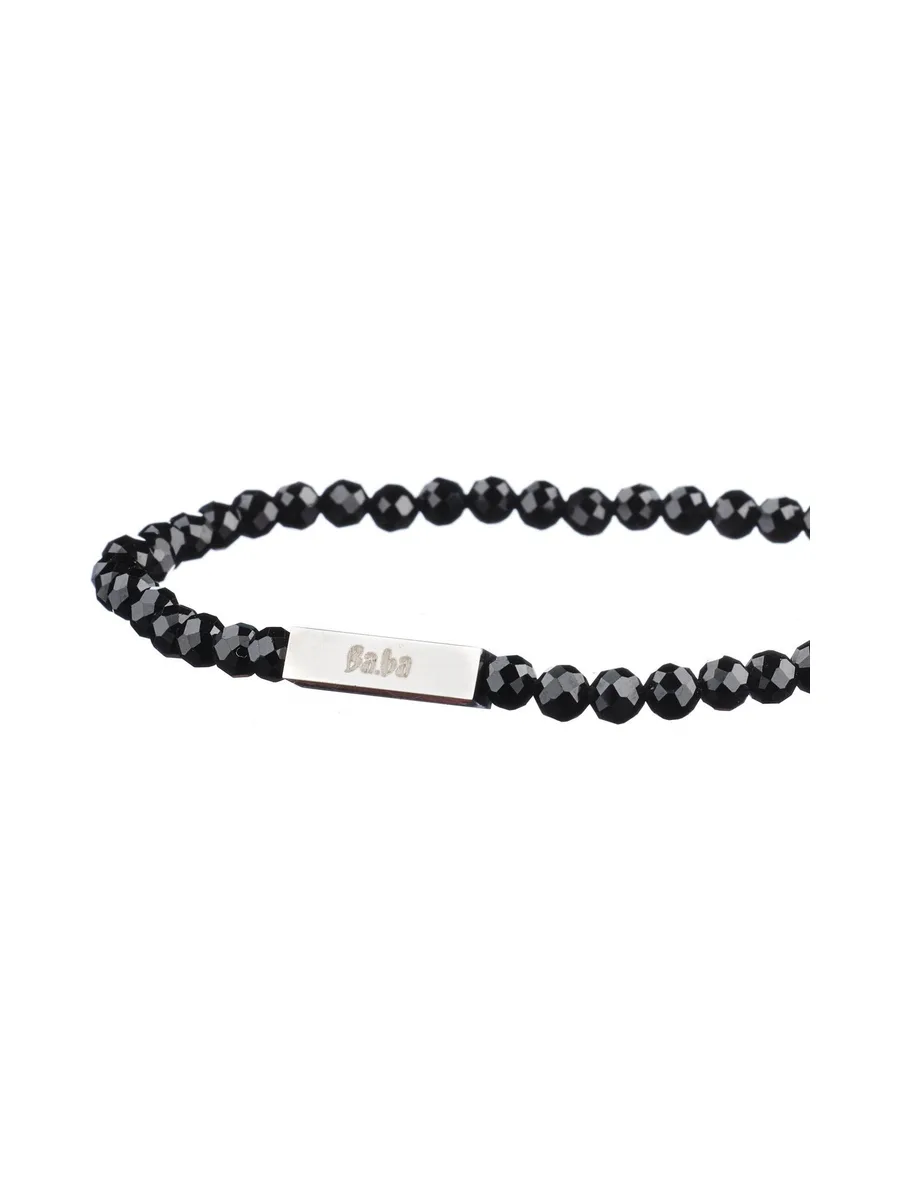Bracelet Mirabeau noir - pierres naturelles 3
