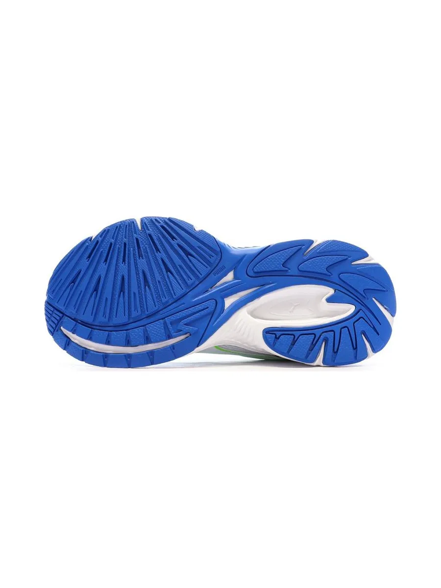 Baskets Blanches/Bleu Garçon Puma Morphic 6
