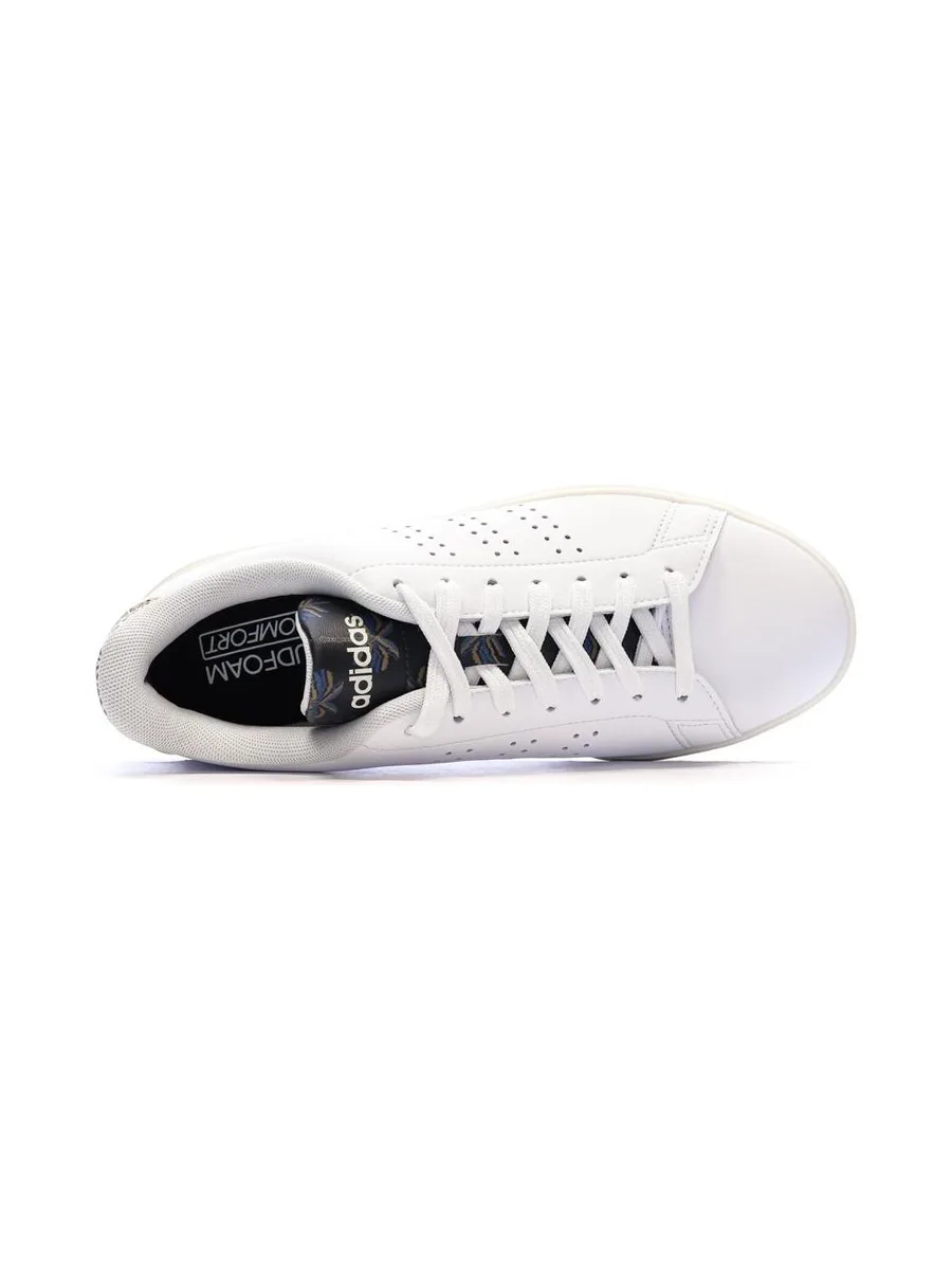 Baskets Blanches Homme Adidas Advantage 2.0ss 5