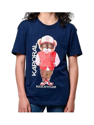 T-Shirt Marine Garçon Kaporal Onour 1