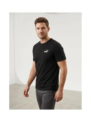T-shirt PUMA Essentials 2 couleurs, taille S, logo n° 1 1