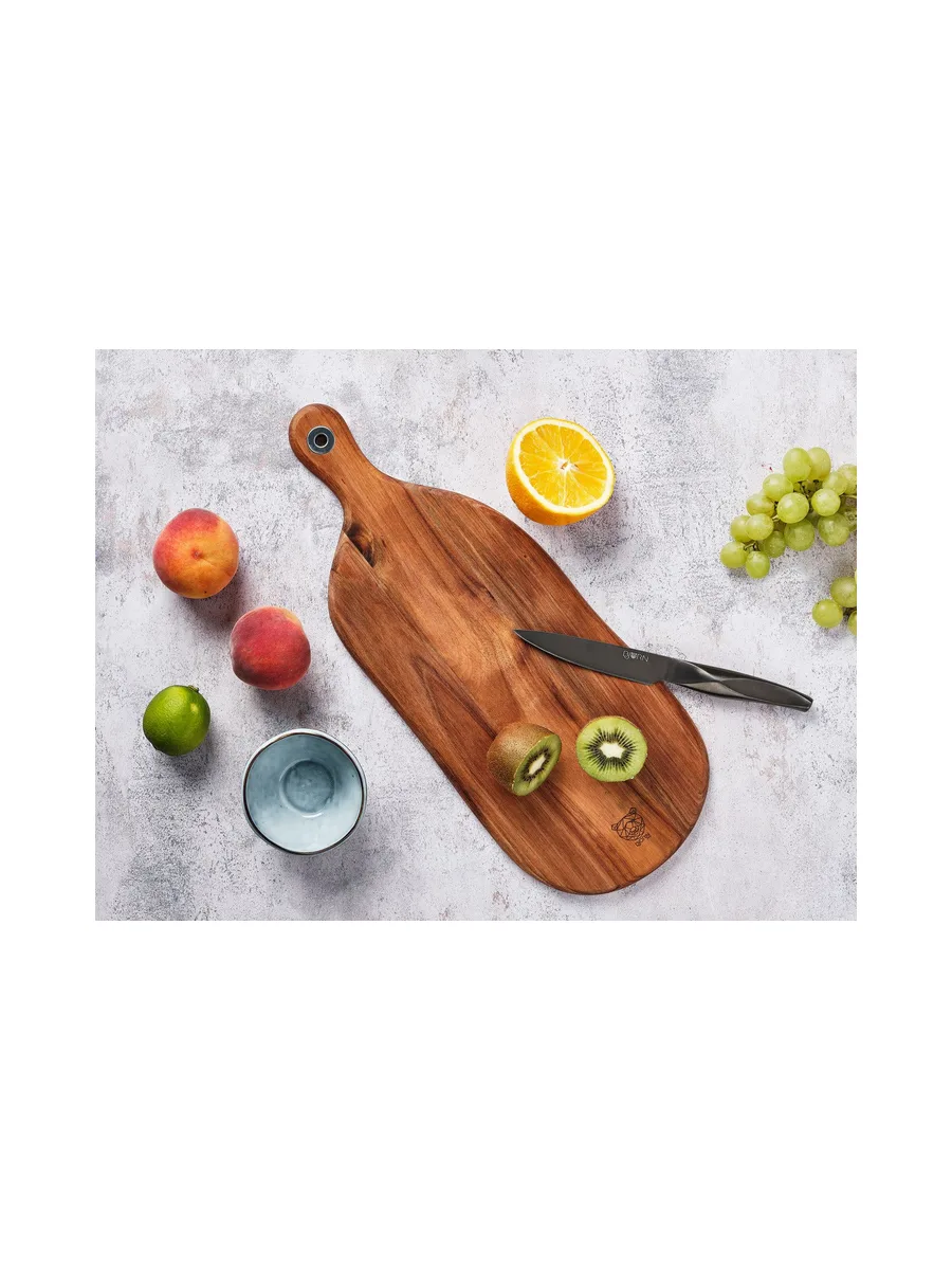 Planche à découper en bois d'acacia FREJA - 41 x 16cm 8