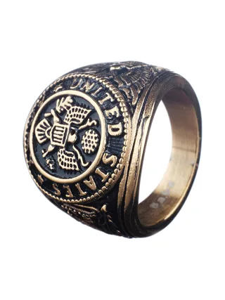 Bague Sablons dorée 1
