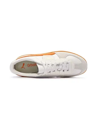 Baskets Blanc/Orange Mixte Puma Palermo 4