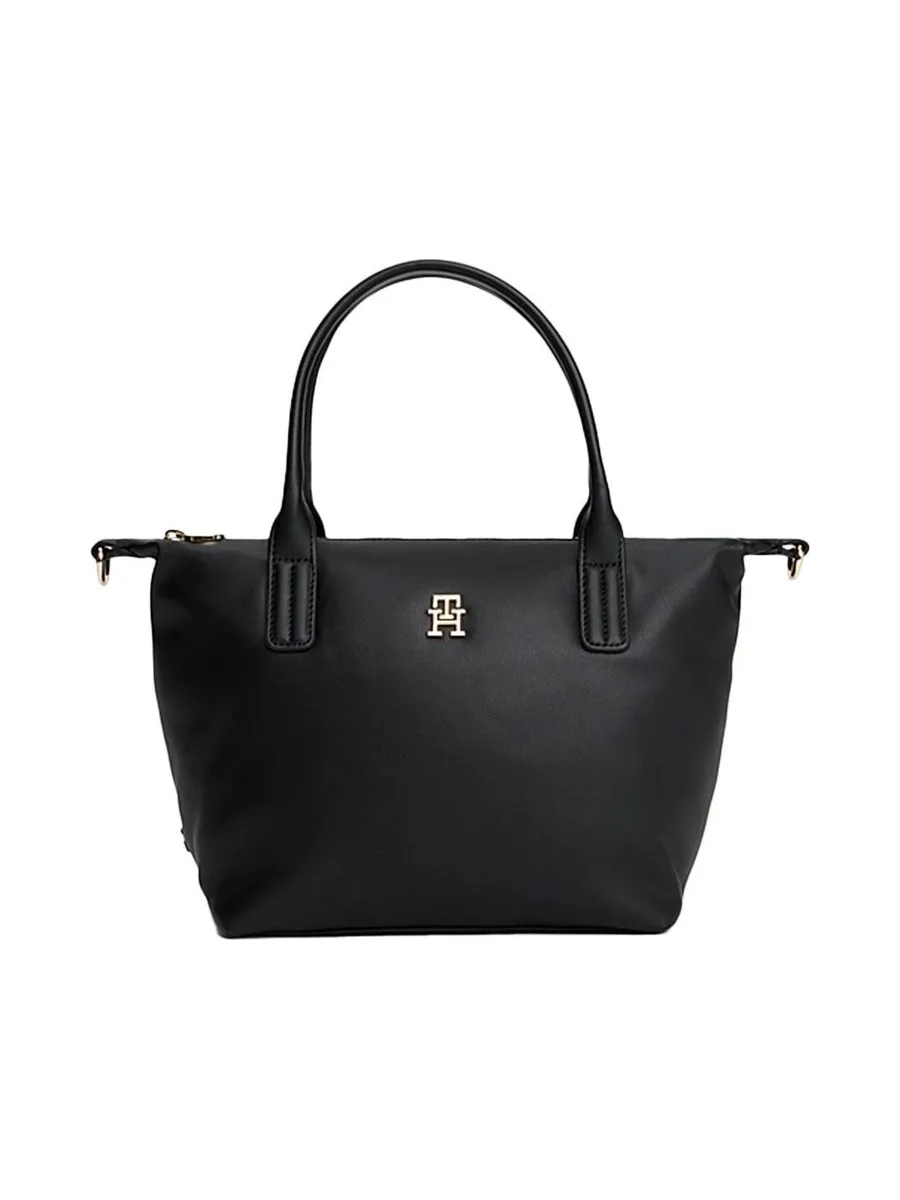 Sac à Main Noir Femme Tommy Hilfiger Popette AW0AW17708 2
