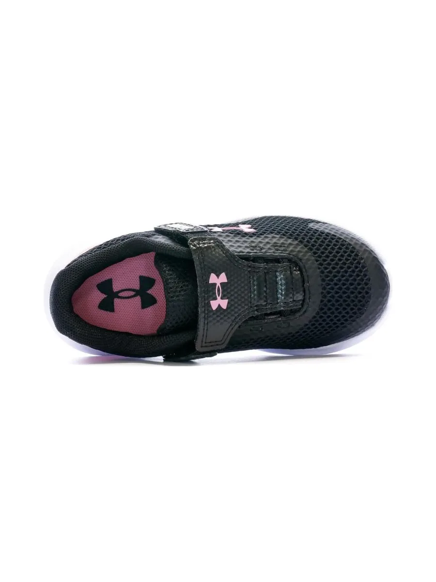 Baskets Noir/Rose Fille Under Armour Surge 3 5