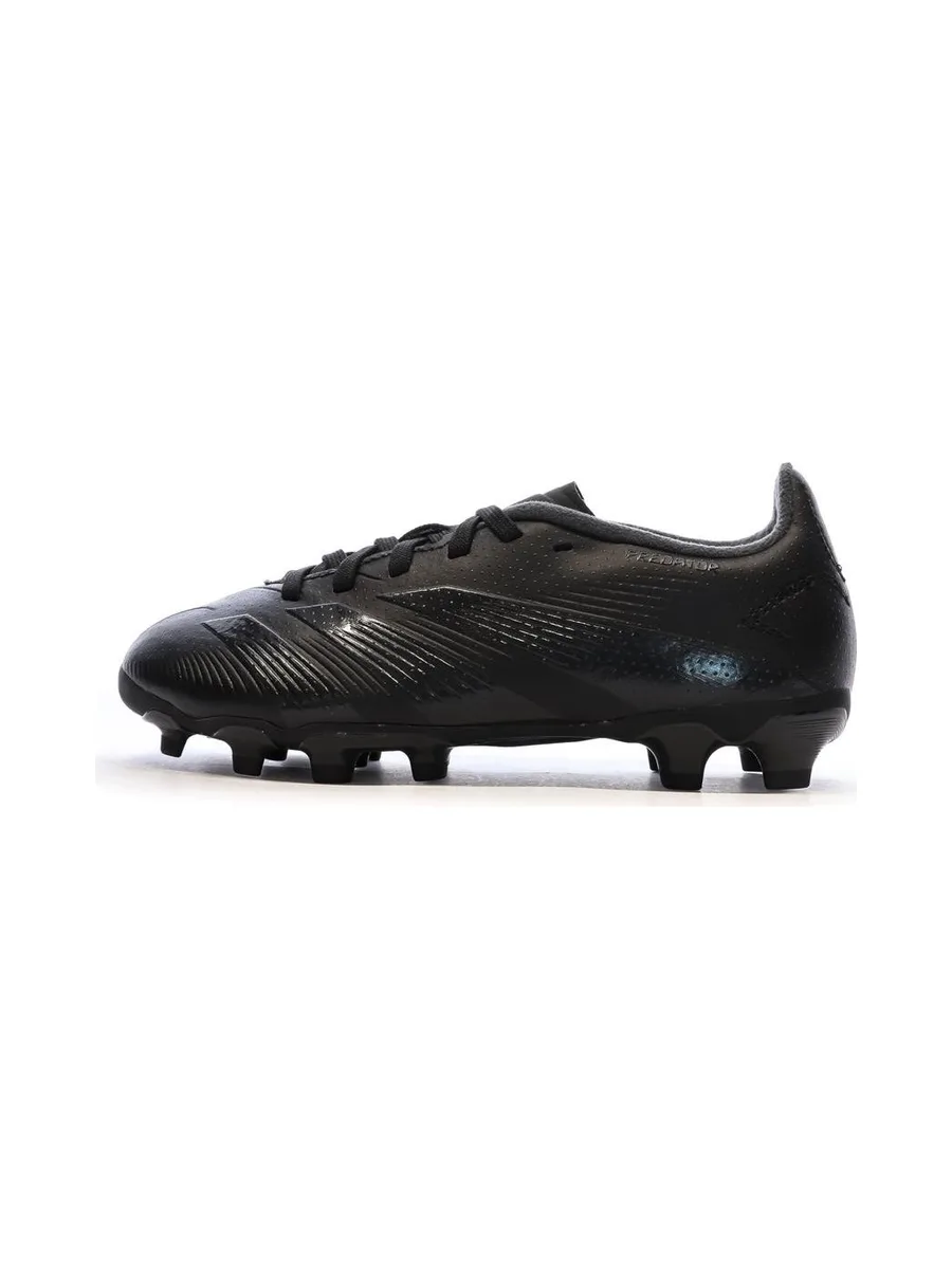 Chaussures de Foot Noires Junior Adidas Predator League MG 2