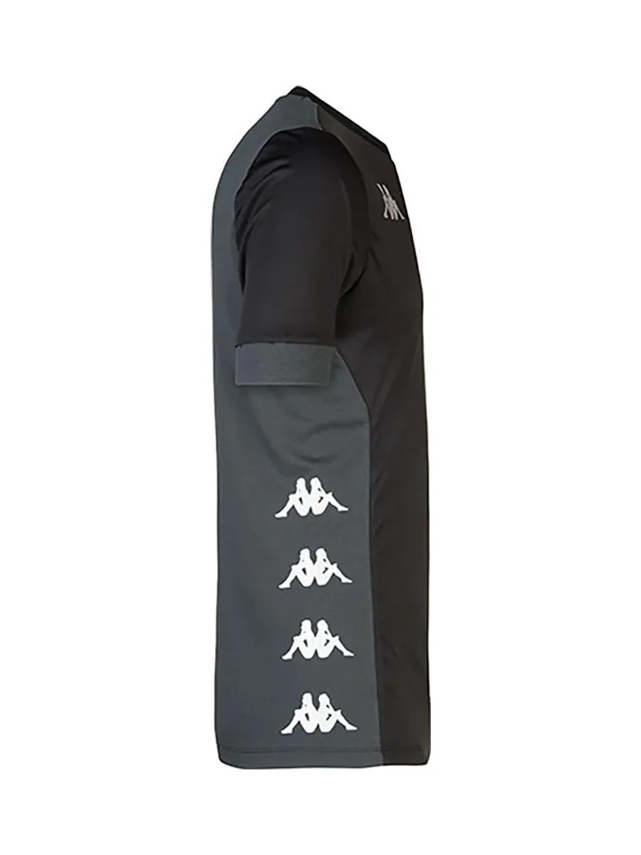 Maillot D'entrainement Noir Homme Kappa Dervio 2