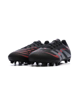 Chaussures de football Noires/Rouges Garçon Adidas Predator 6