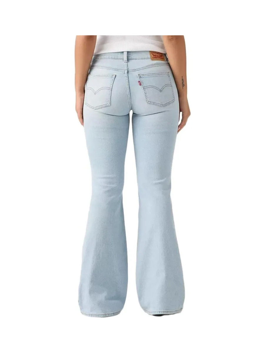 Jean Flare Bleu Clair Femme Levi's Superlow 3
