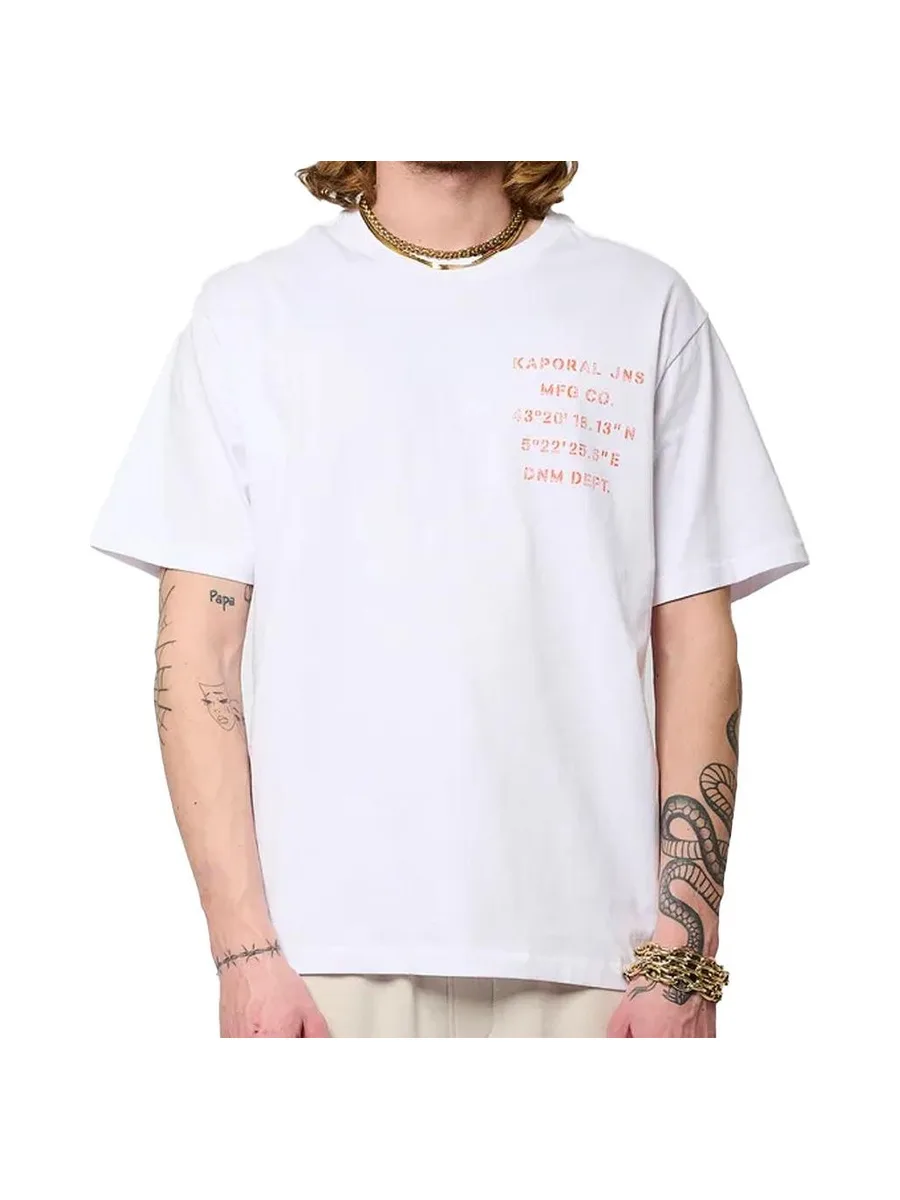 T-Shirt Blanc Homme Kaporal BARKH 2