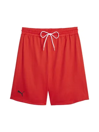 Short Rouge Homme Puma Hoops 1