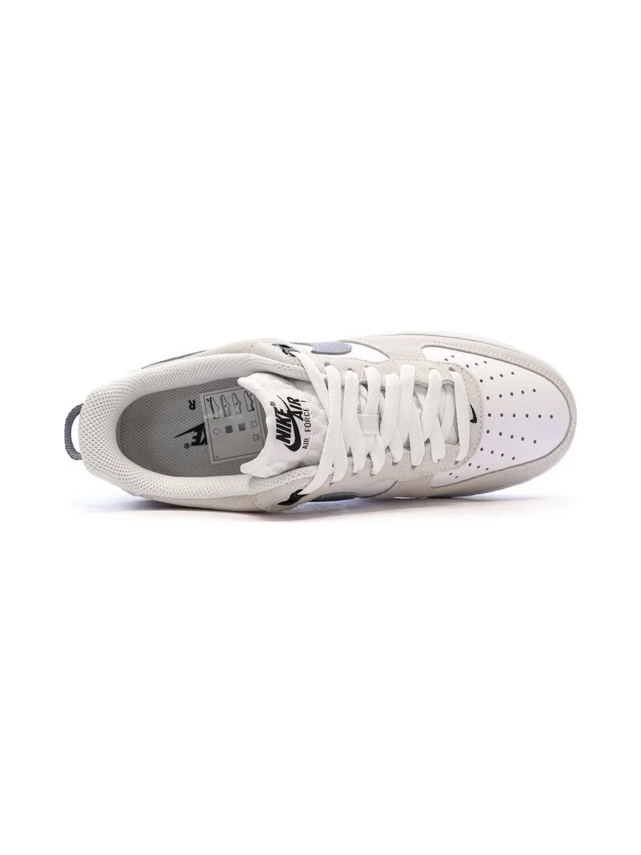 Baskets Blanc/Gris Homme Nike Air Force 1 '07 Lv8 5