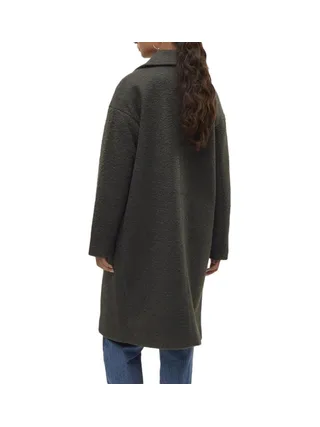 Manteau Long Gris Femme Vero Moda Liteerika 2
