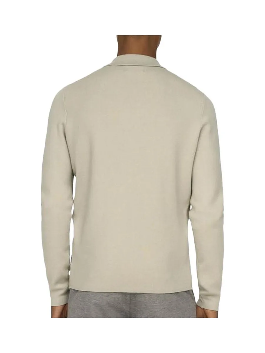 Polo Beige Homme Only & Sons Cooper 3