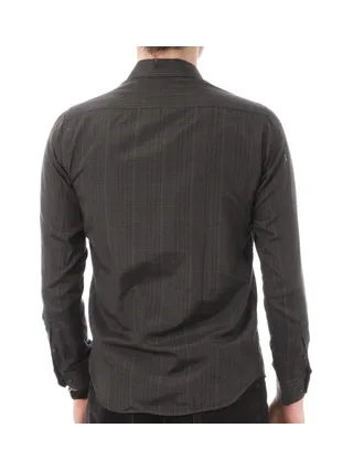 Chemise Noir/Kaki Homme Saint-Hilaire 204 2