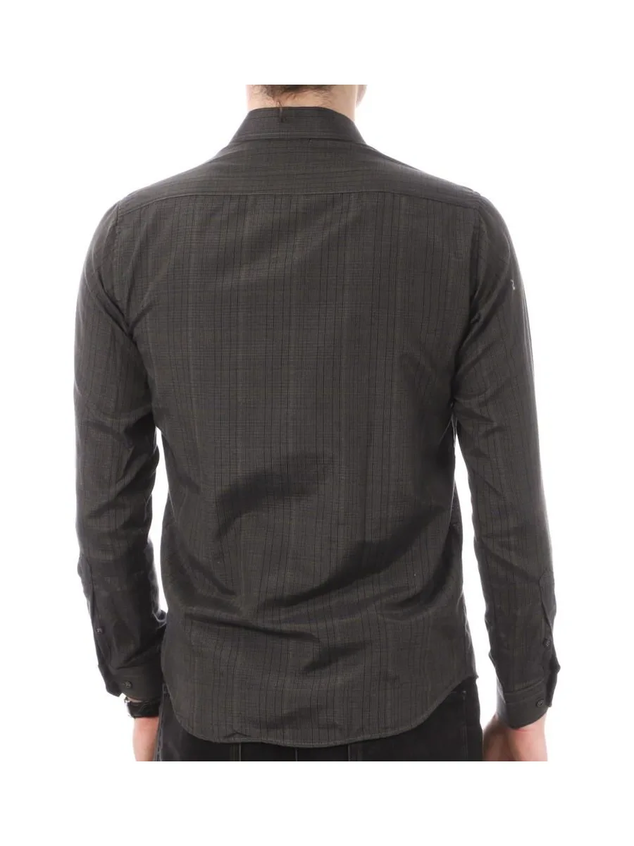 Chemise Noir/Kaki Homme Saint-Hilaire 204 2