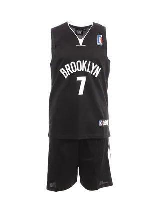 Brooklyn Ensemble de basketball Noir/Blanc Junior Sport Zone 1