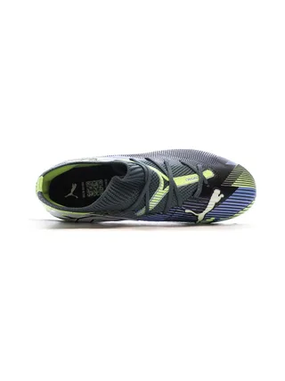 Chaussures football Marine/Vert Garçon Puma Future 7 Match 4