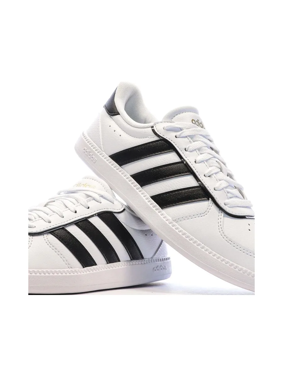 Baskets Blanches/Noir Femme Adidas Breaknet Sleek 7