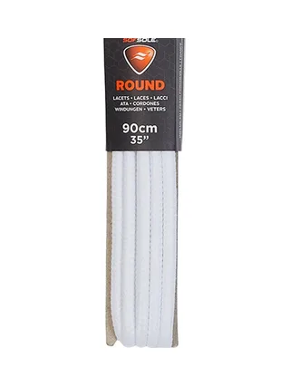 Lacets Blanc Mixte Sofsole Dring Round White 90 Cm 2