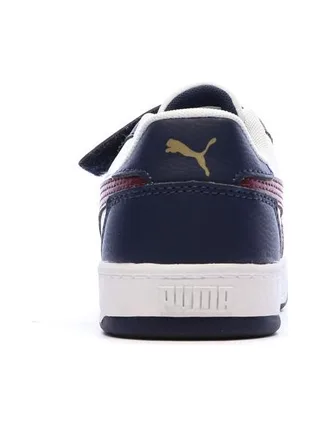 Baskets Blanches/Marine Garçon Puma Caven 3