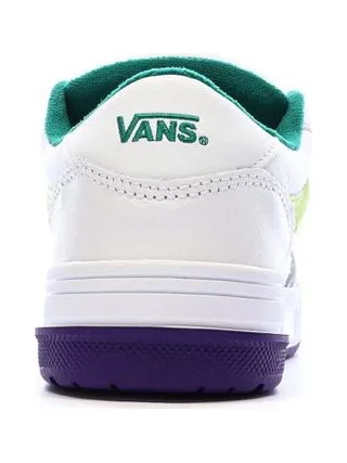 Baskets Blanches/Vertes Garçon Vans Hylane 3