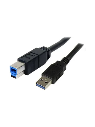 3m Black SuperSpeed USB 3.0 Cable A to B 1