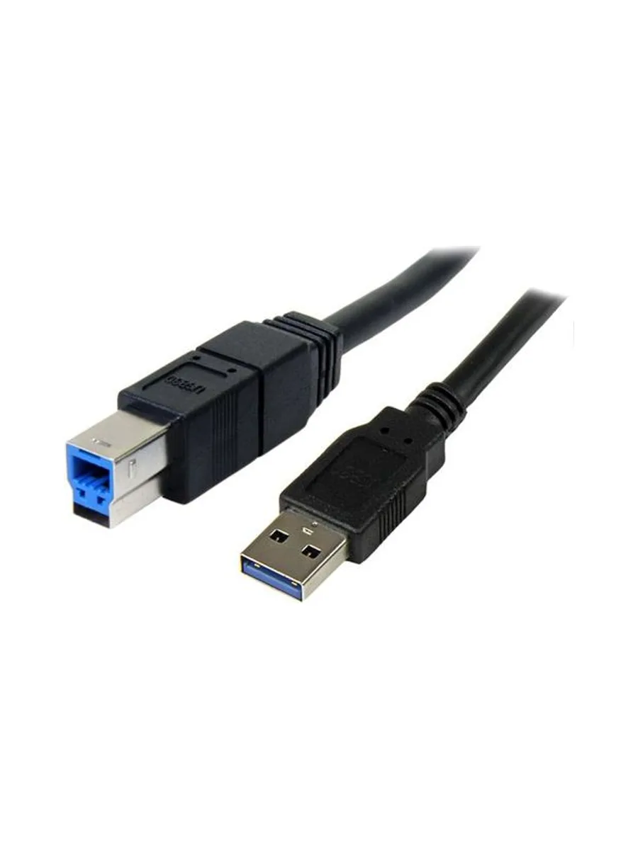 3m Black SuperSpeed USB 3.0 Cable A to B 1