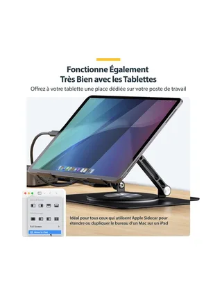 Computer Stand 360 Swivel/Rotating Base 15