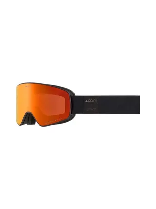 Masque de ski Noir/Orange Mixte Cairn Magnitude 1