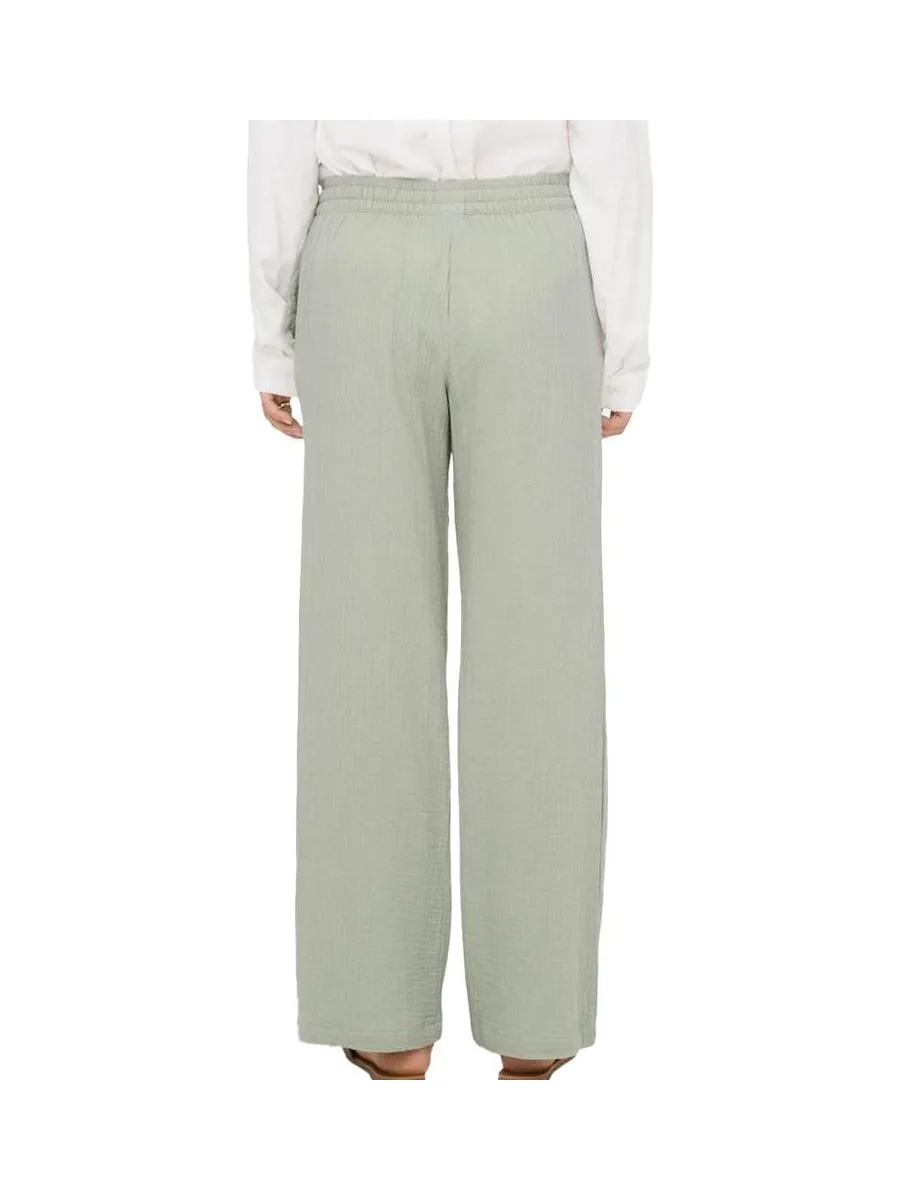Pantalon Fluide Vert Femme JDY Theis 3